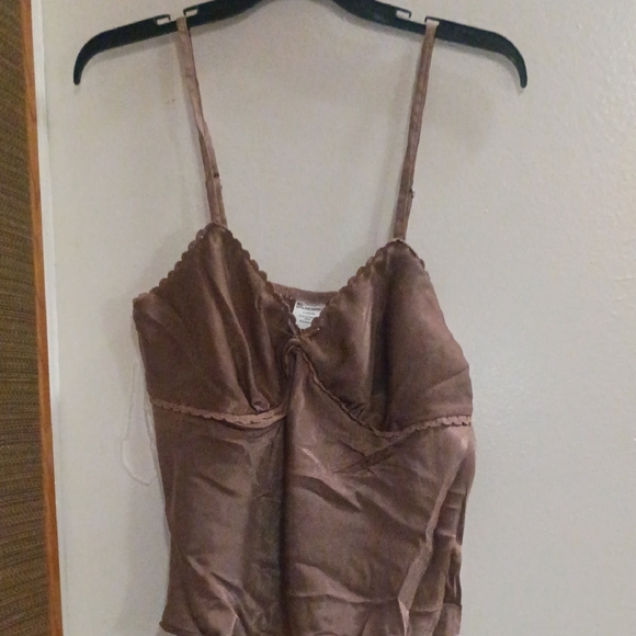 No Boundaries Brown Blouse - Picture 1 of 4